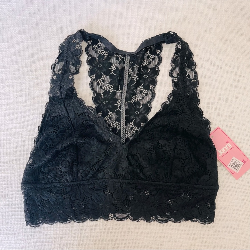 🌹 Jenni by Jennifer Moore Lace Racerback Bralette